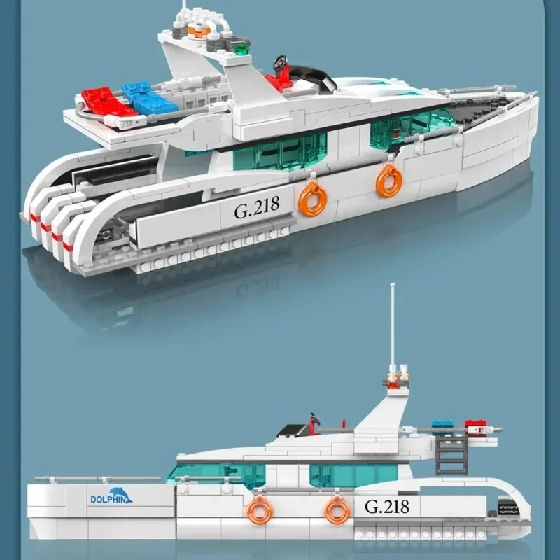 Mould King 857 ชิ้น 10218 ชุดต - Model Kit Yacht บทวิจารณ์และราคา
