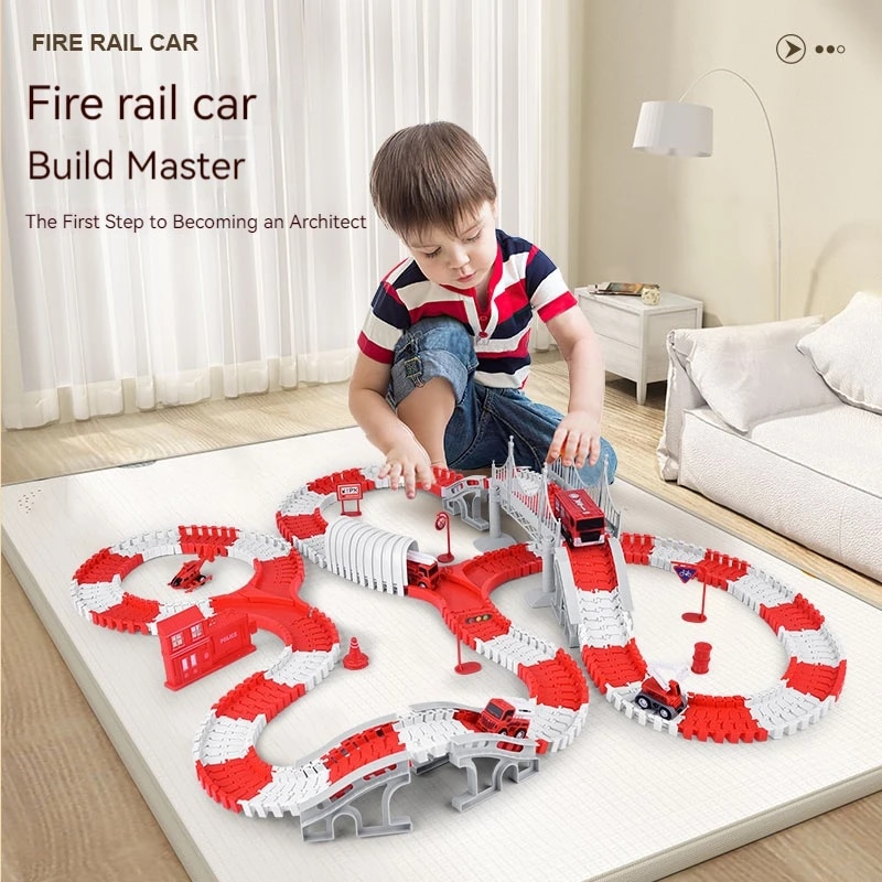 Fire Engine TRACK ประกอบรถวิศว - Model Kit Engine บทวิจารณ์และราคา