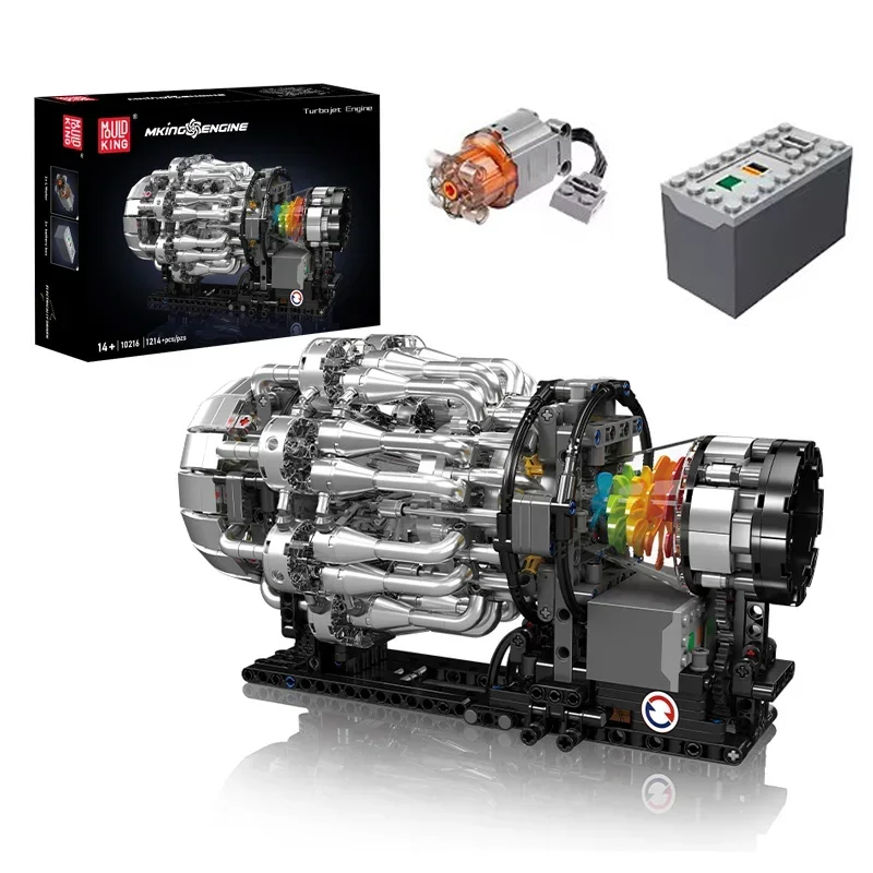 Mold King 10216 Turbojet เครื่ - Model Kit Engine บทวิจารณ์และราคา