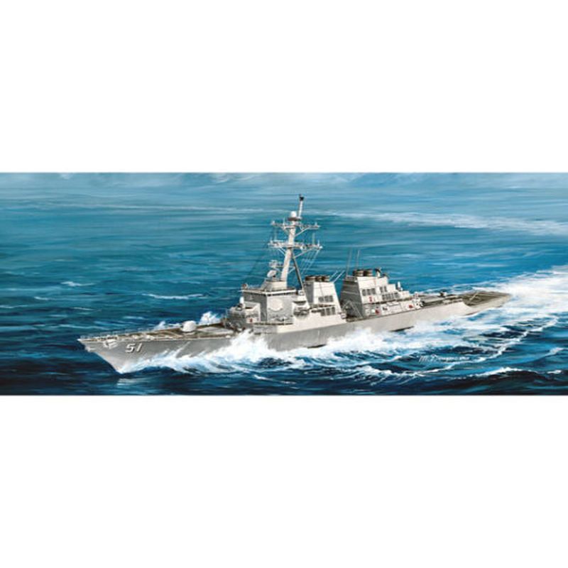 เป่าแตร 04523 1/350 USS Arleig - Model Kit Yacht บทวิจารณ์และราคา