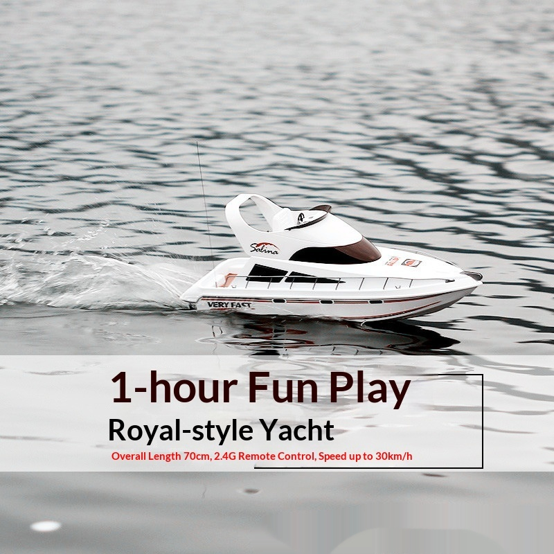 เรือยอชท์หรูควบคุมระยะไกล ขนาด - Model Kit Yacht บทวิจารณ์และราคา