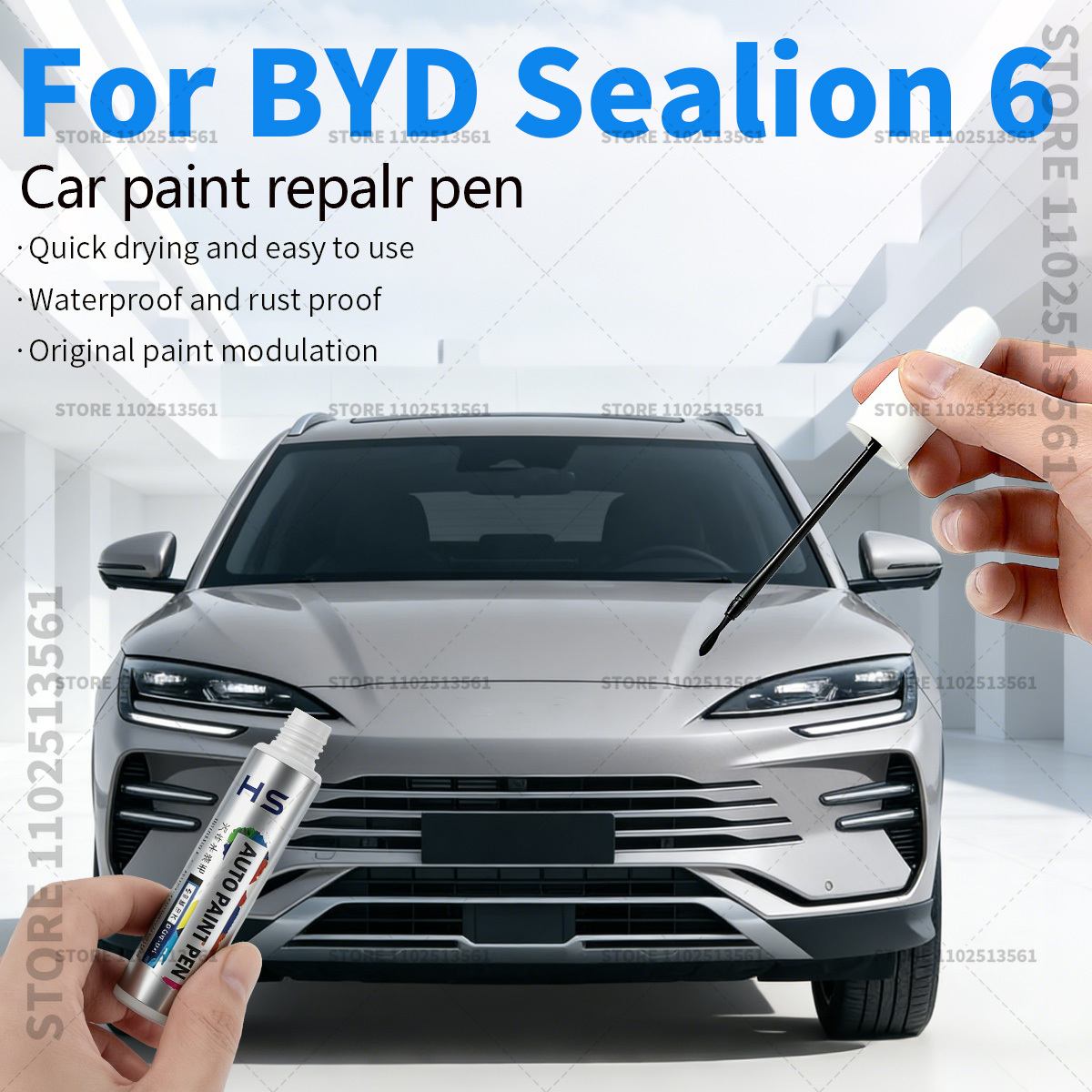ปากกาซ่อมสีรถยนต์ แก้รอยขีดข่ว - Paint Model Kit บทวิจารณ์และราคา